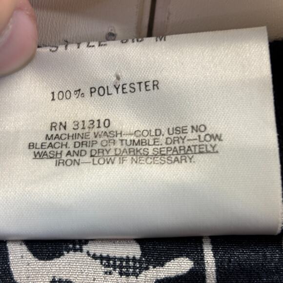 VTG Ms. Paquette Women's Floral Preppy 80s 90s Artsy Indie Top Size S Classic - Picture 5 of 9